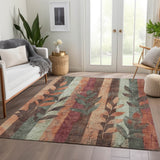 addison chantille acn1871 terracotta rug