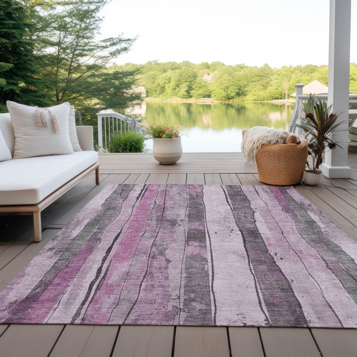 addison chantille acn1874 pink rug