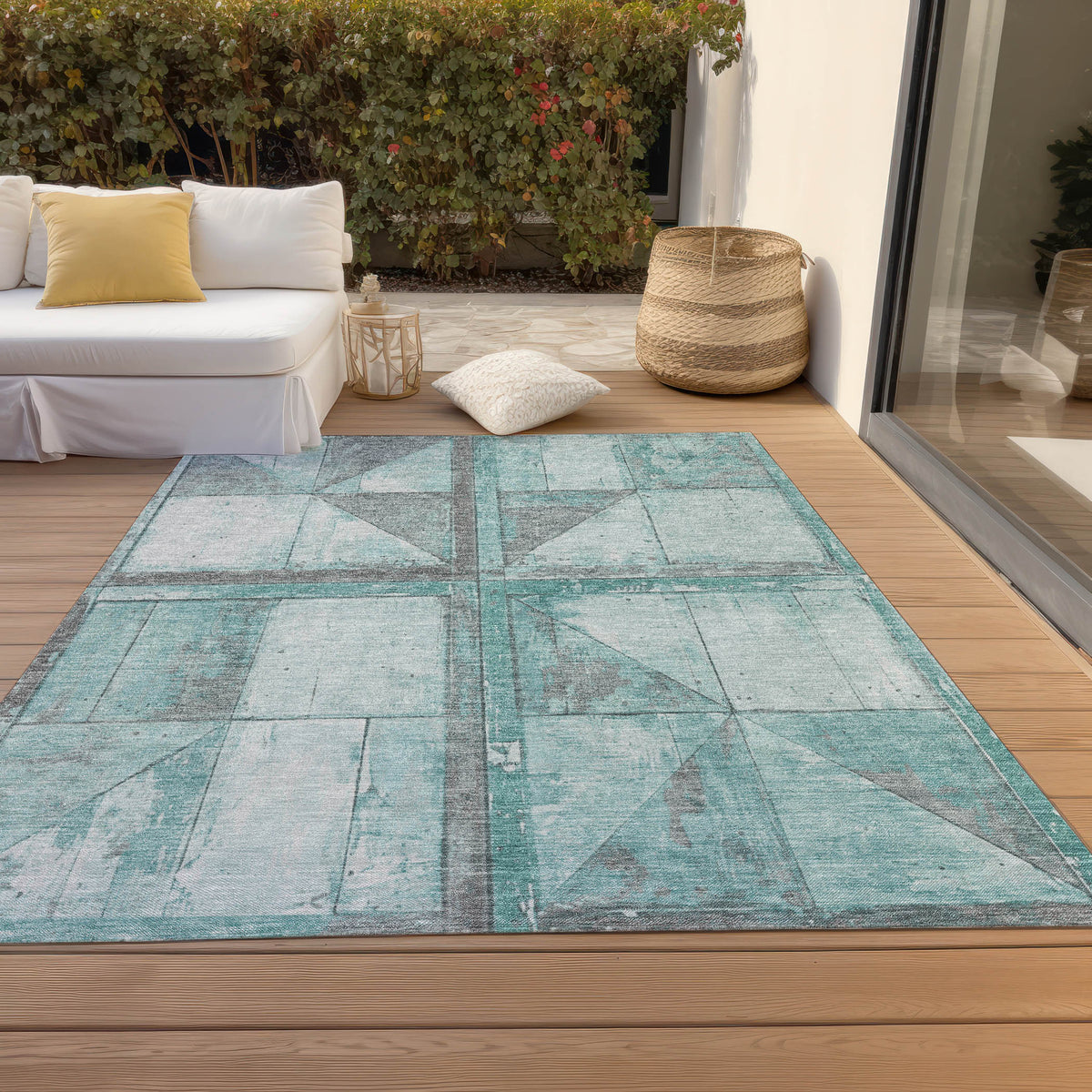 addison chantille acn1875 teal rug