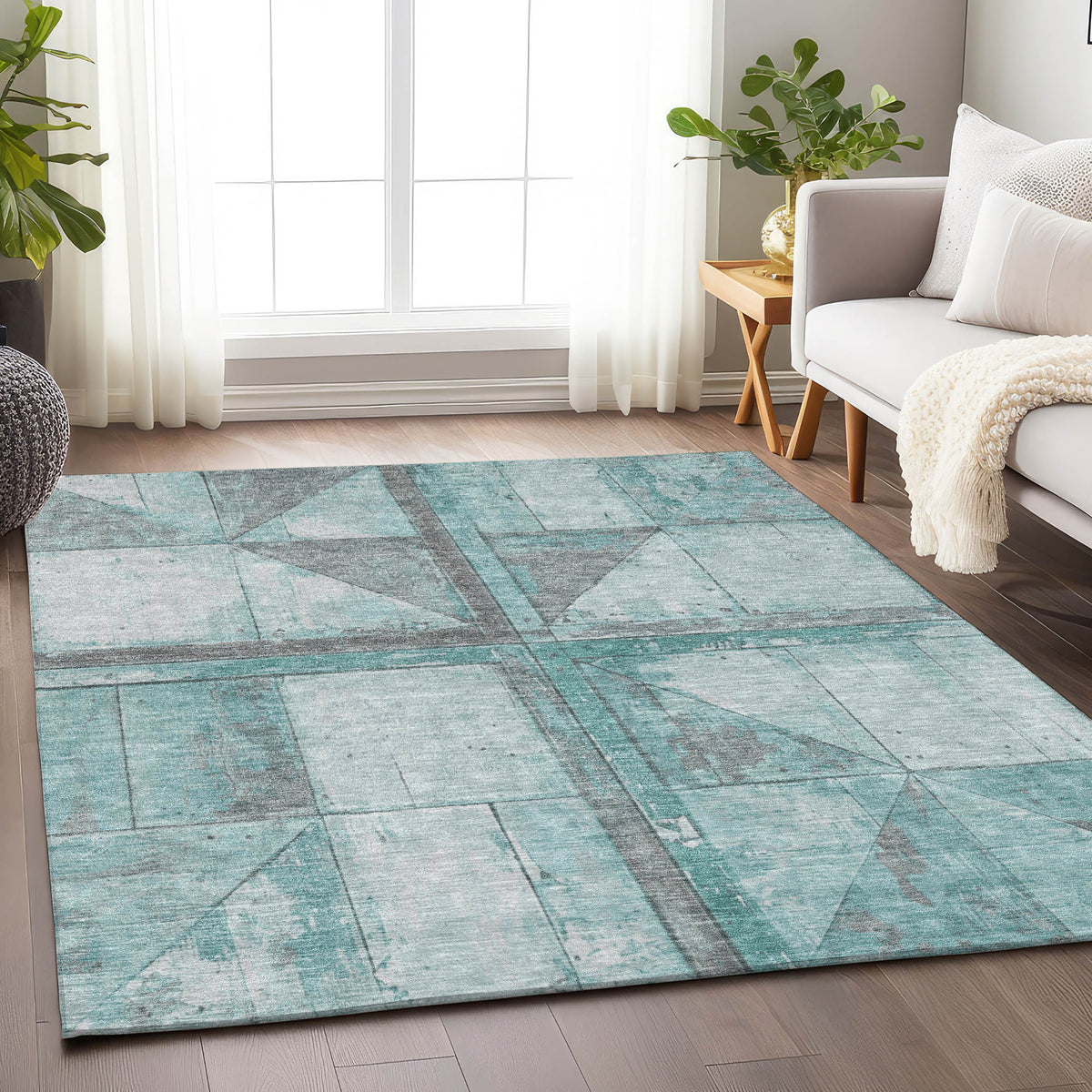 addison chantille acn1876 teal rug