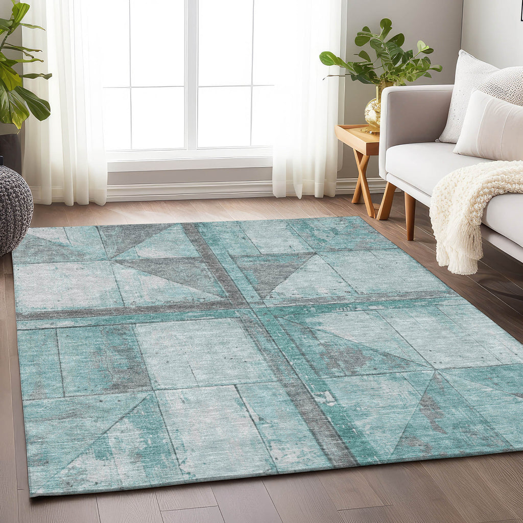 addison chantille acn1876 teal rug
