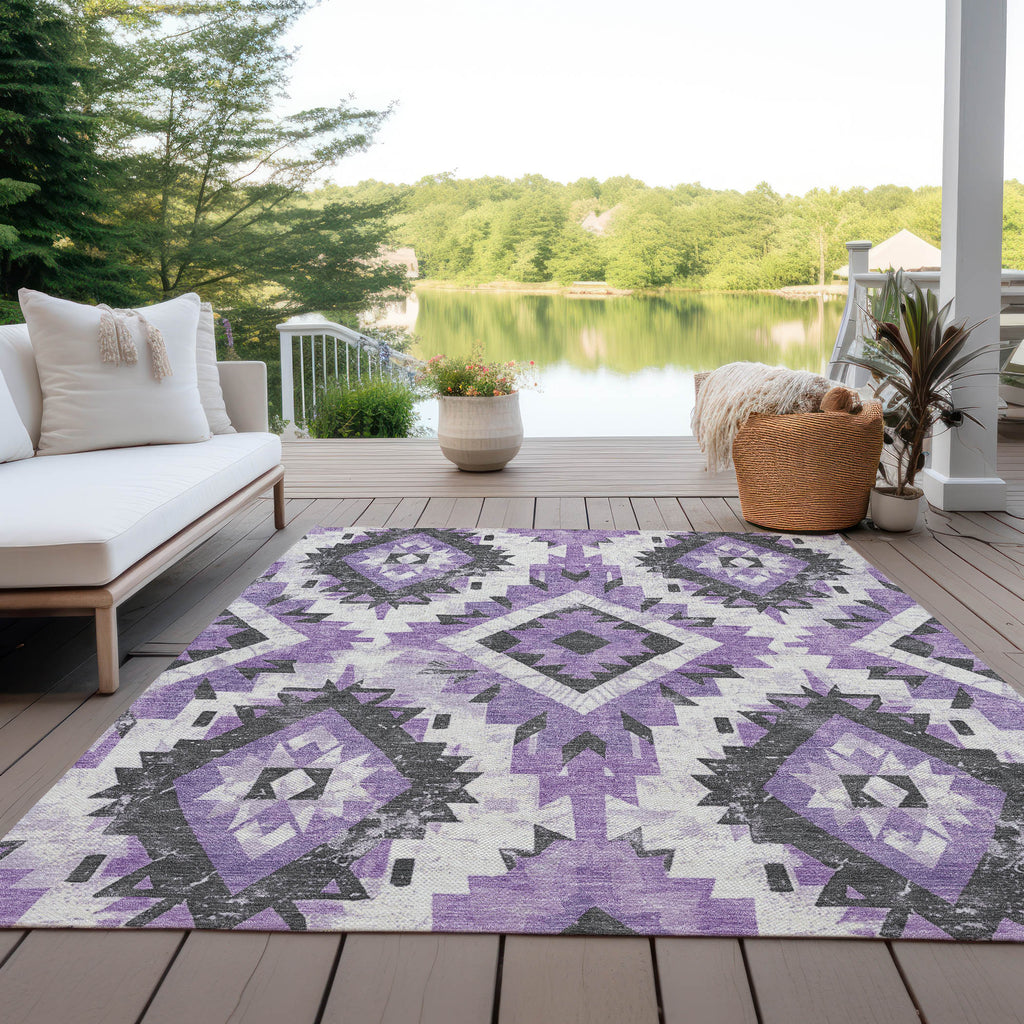addison chantille acn1878 purple rug
