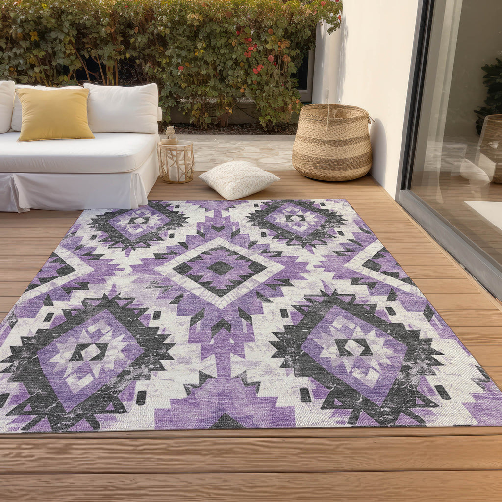 addison chantille acn1878 purple rug