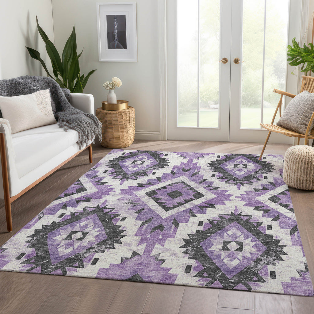 addison chantille acn1878 purple rug
