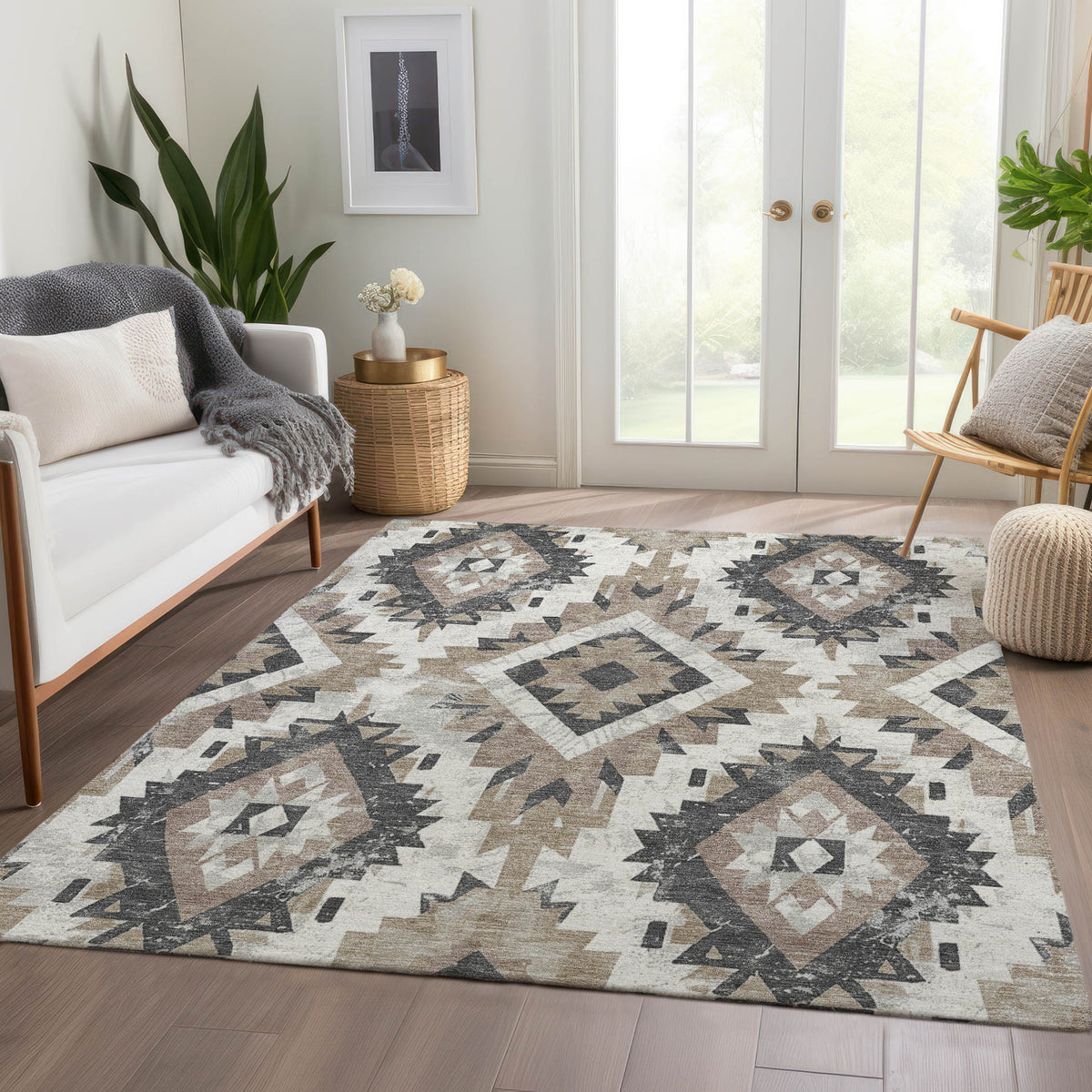 addison chantille acn1878 taupe rug