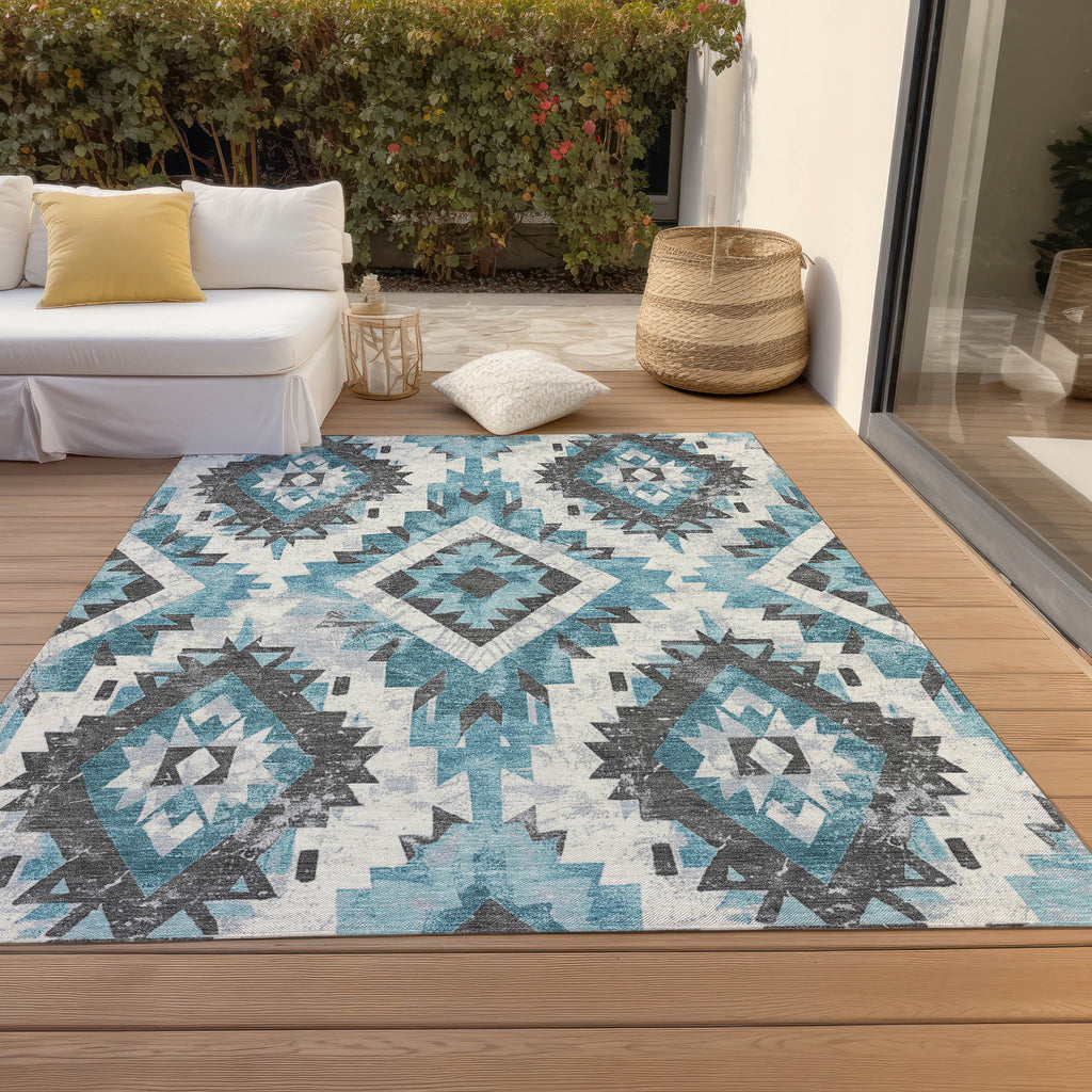 addison chantille acn1878 teal rug