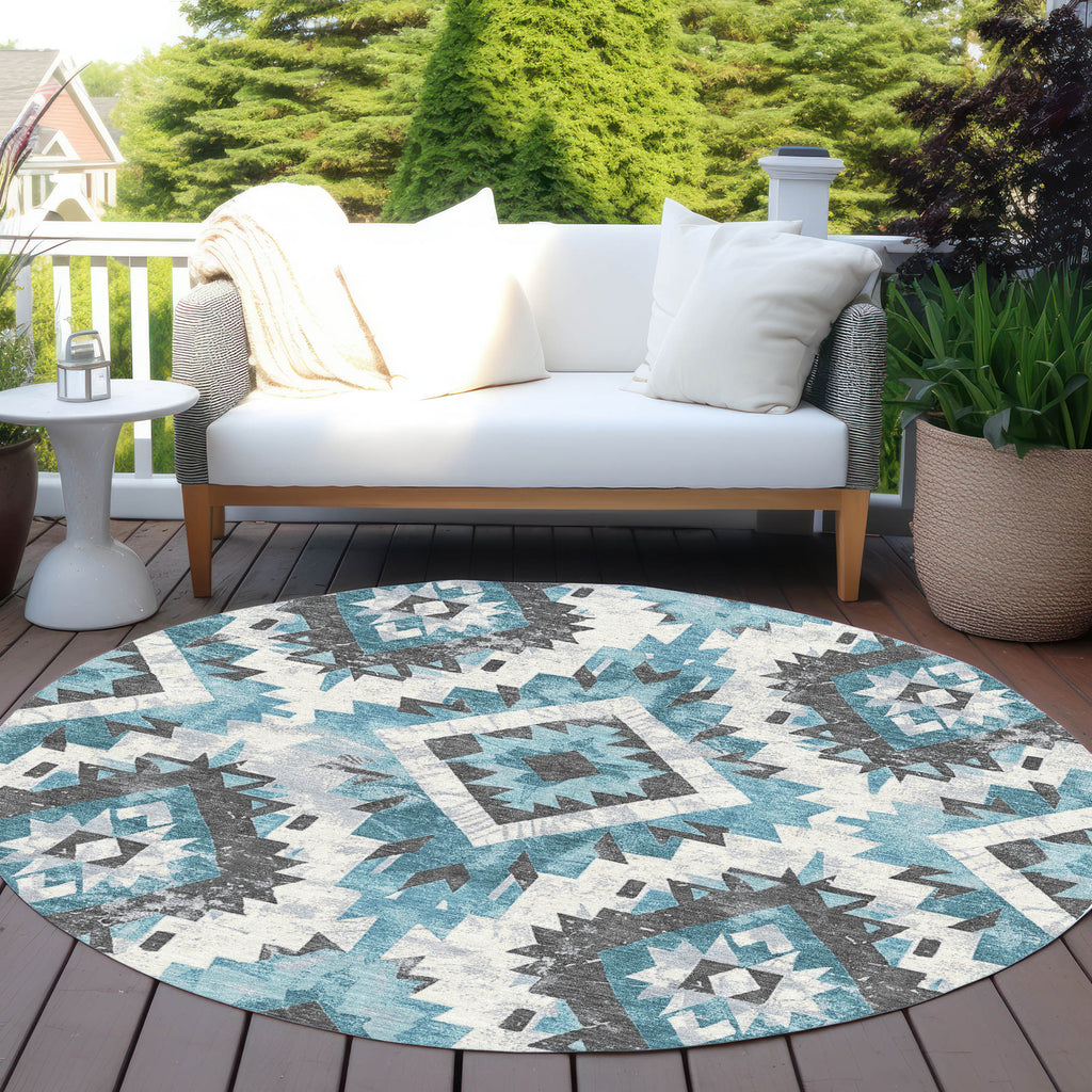 addison chantille acn1878 teal rug