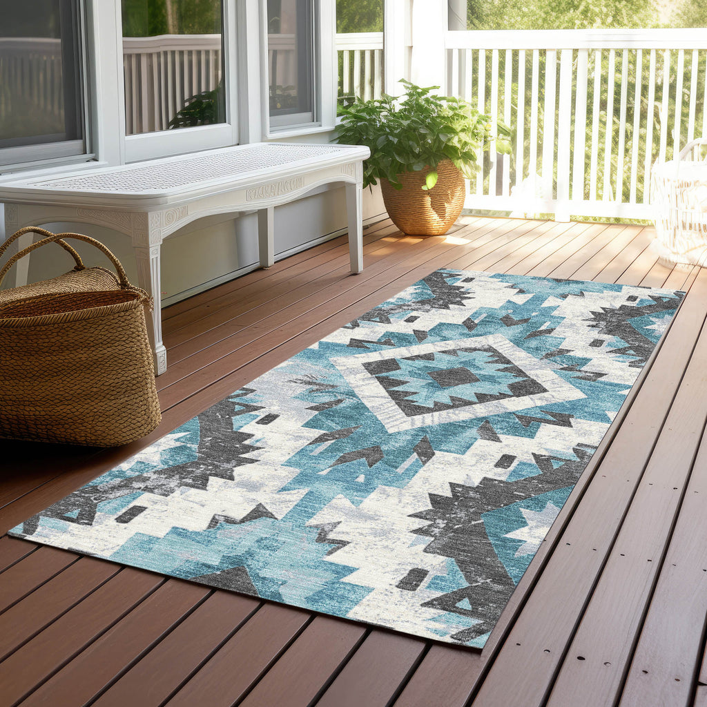 addison chantille acn1878 teal rug