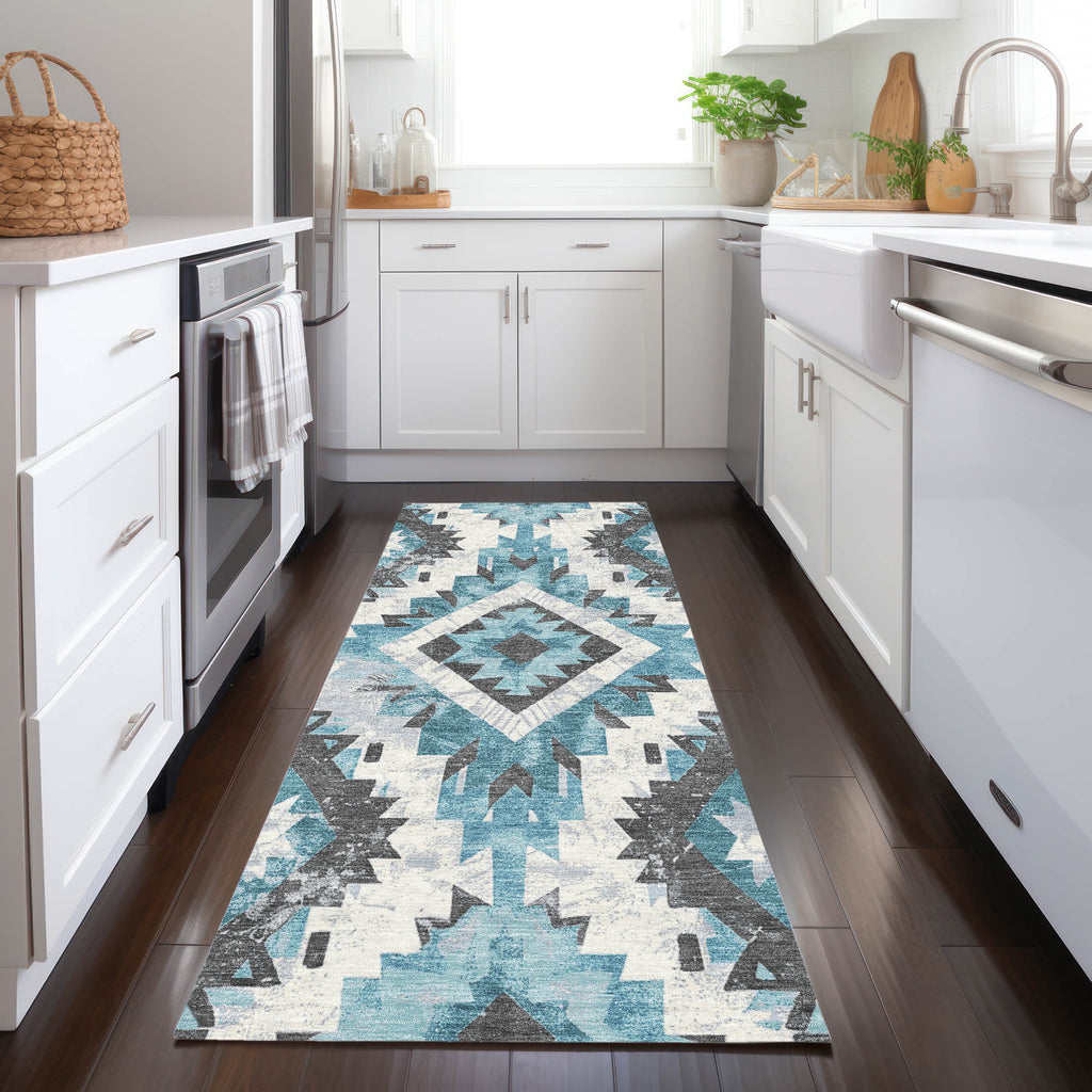 addison chantille acn1878 teal rug