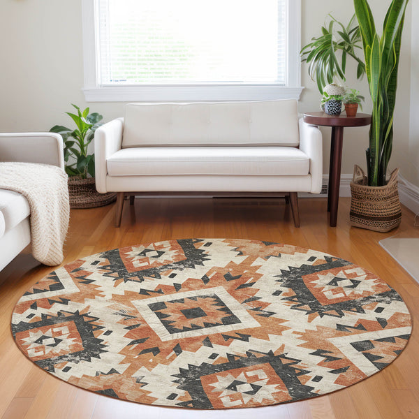addison chantille acn1878 terracotta rug