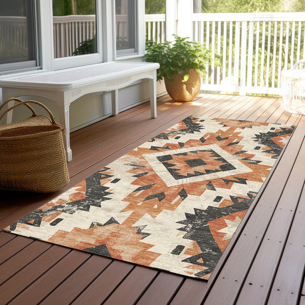 addison chantille acn1878 terracotta rug