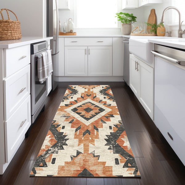 addison chantille acn1878 terracotta rug