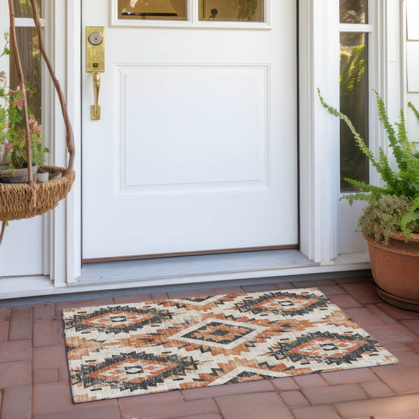 addison chantille acn1878 terracotta rug