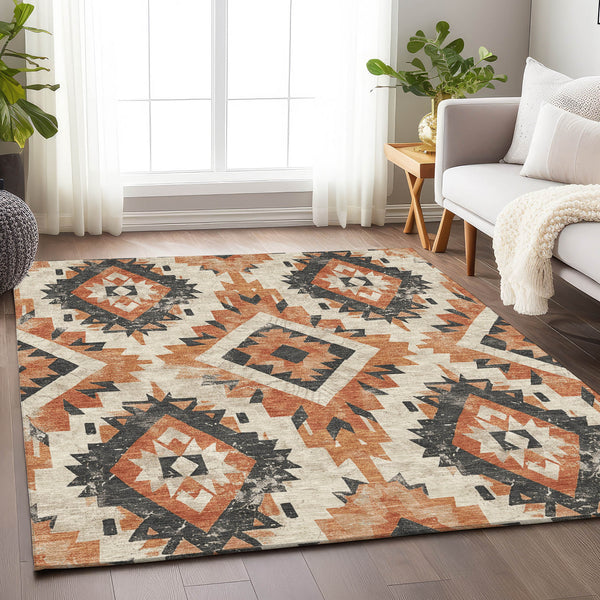 addison chantille acn1878 terracotta rug