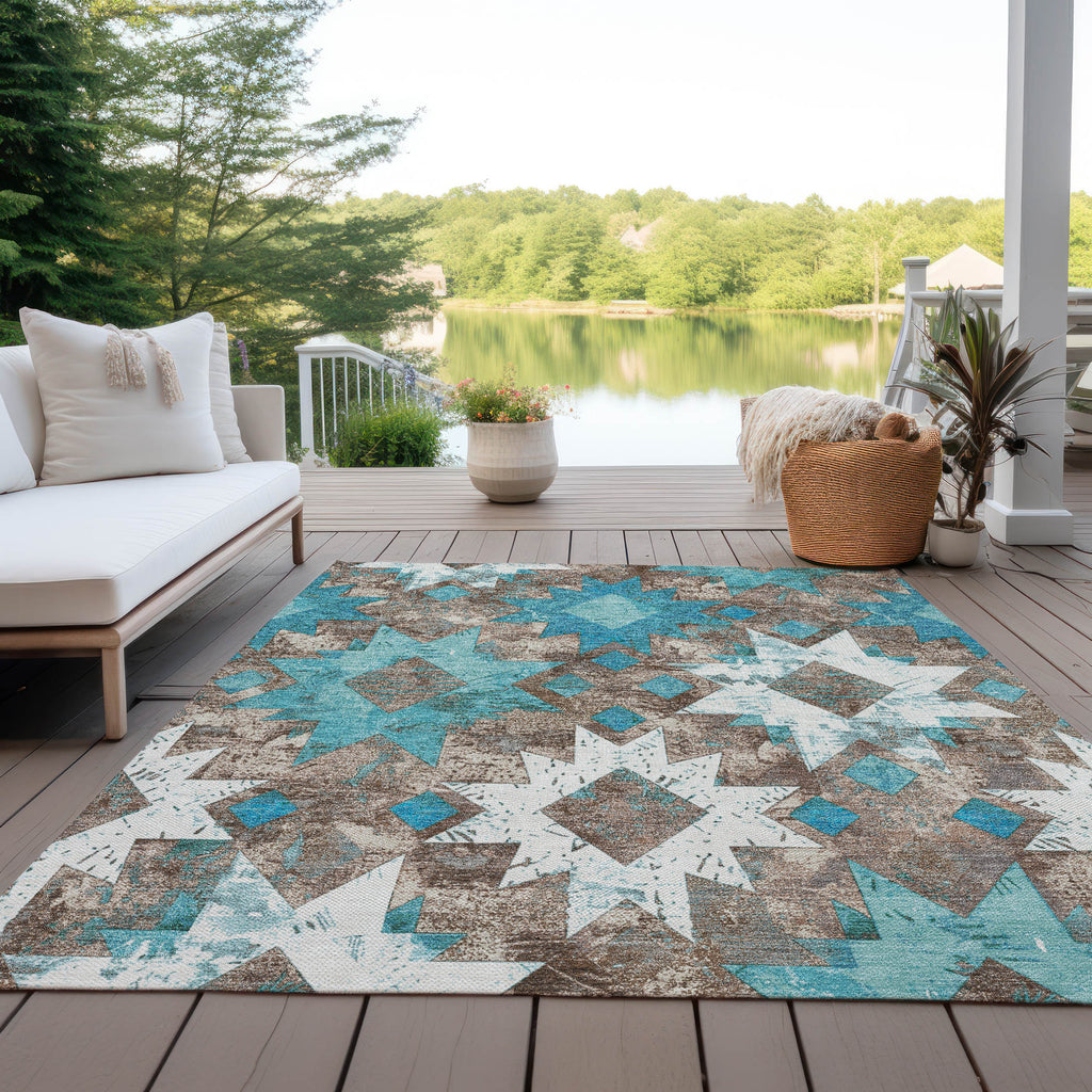 addison chantille acn1879 teal rug
