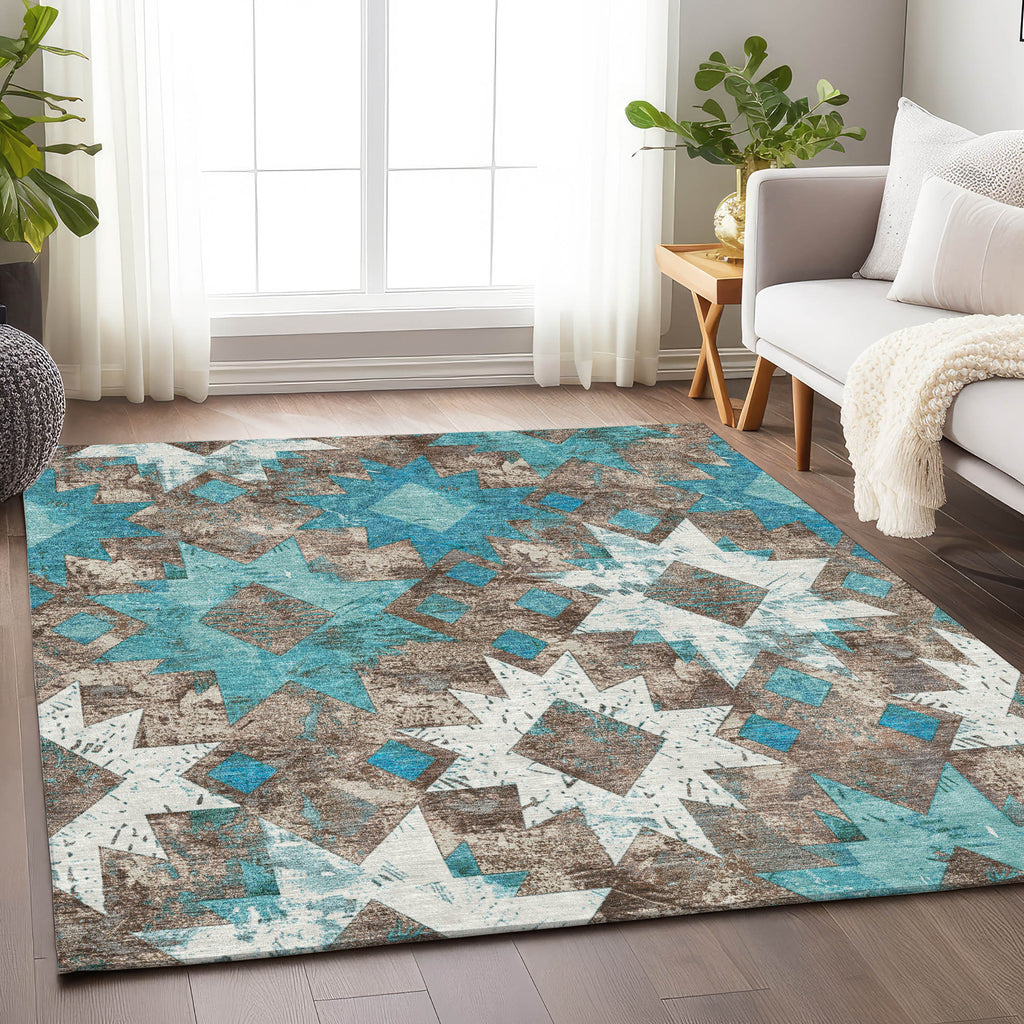 addison chantille acn1879 teal rug