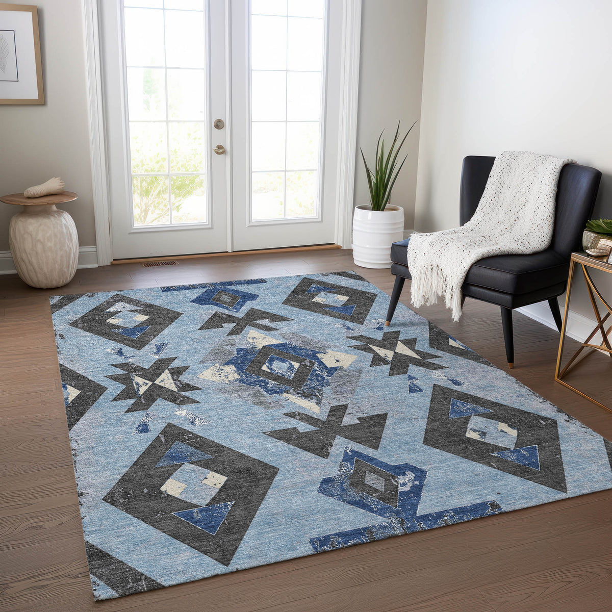addison chantille acn1882 blue rug