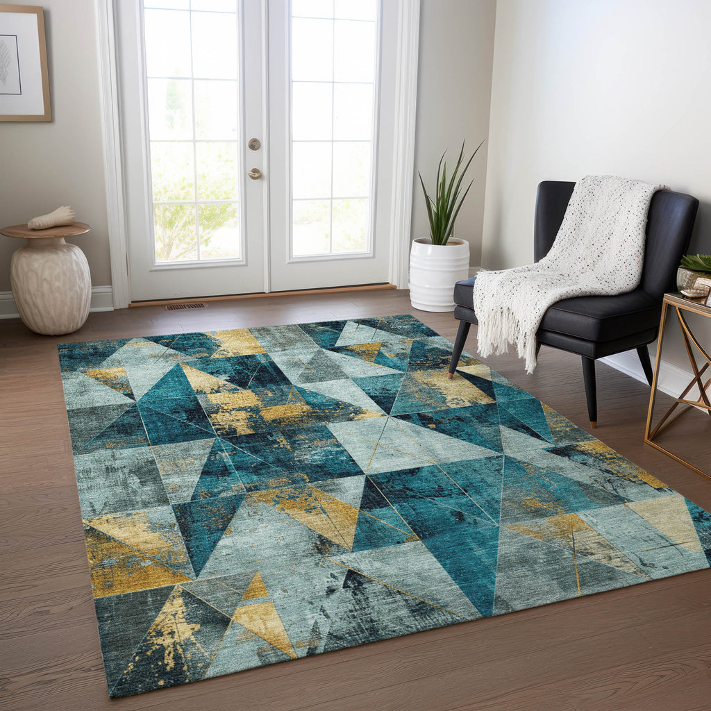addison chantille acn1888 teal rug
