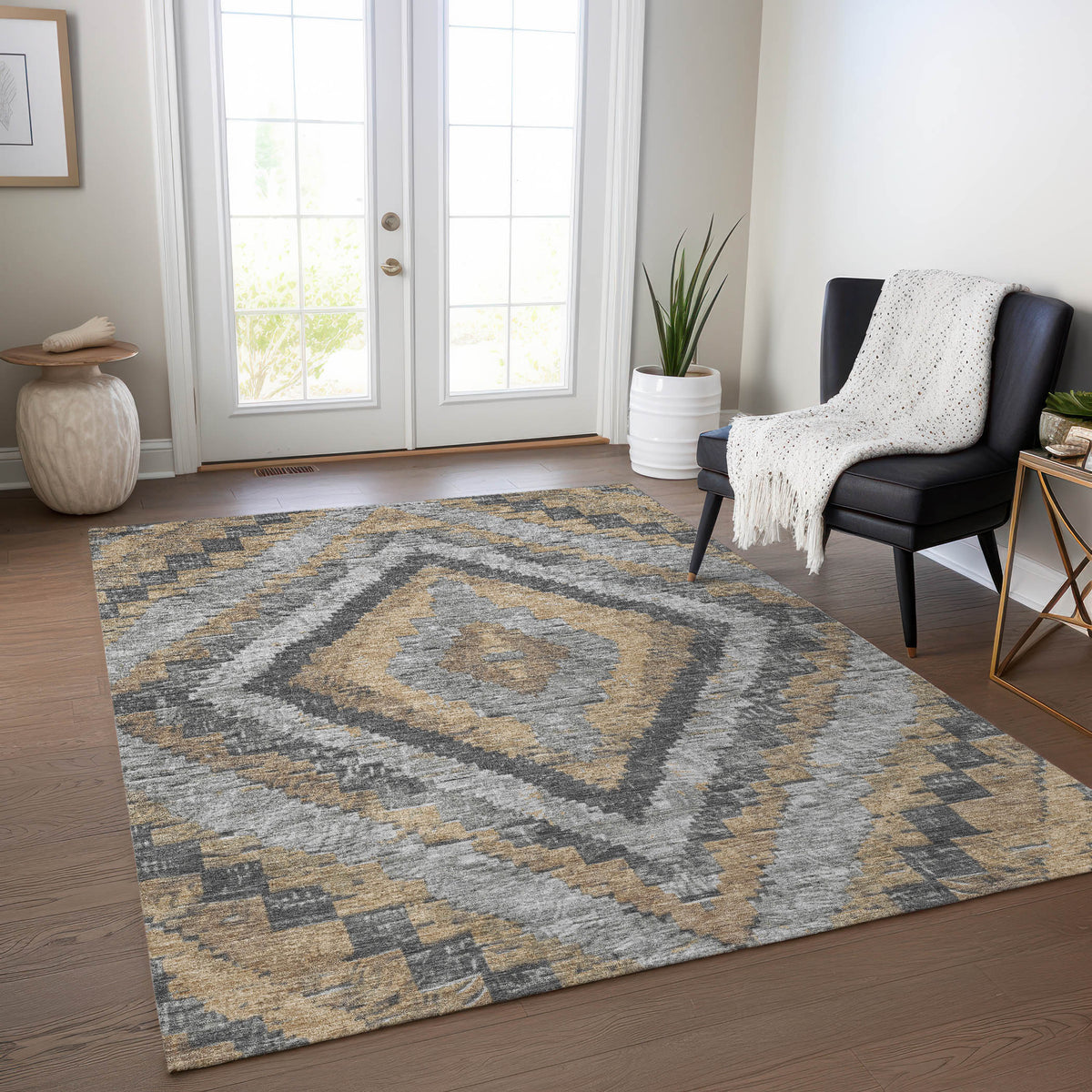 addison chantille acn1890 khaki rug