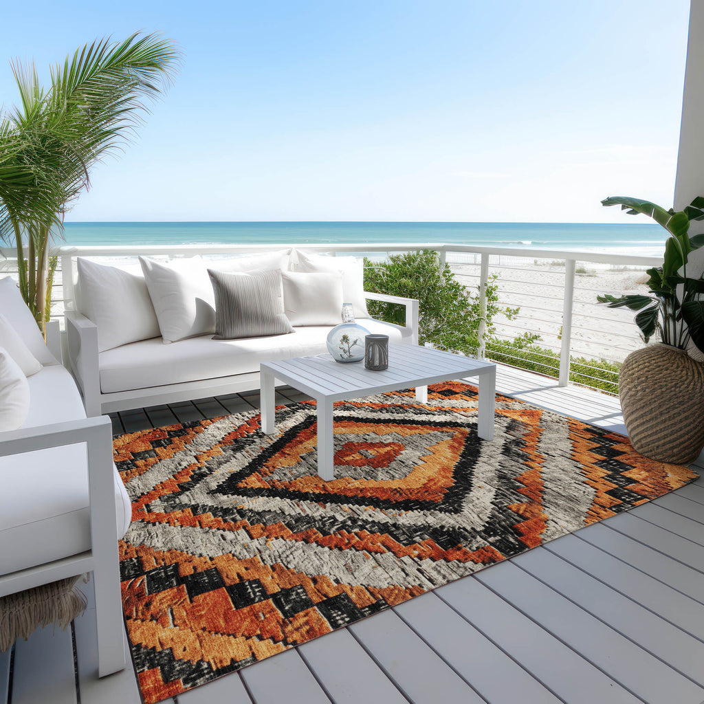 addison chantille acn1890 terracotta rug