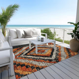 addison chantille acn1890 terracotta rug