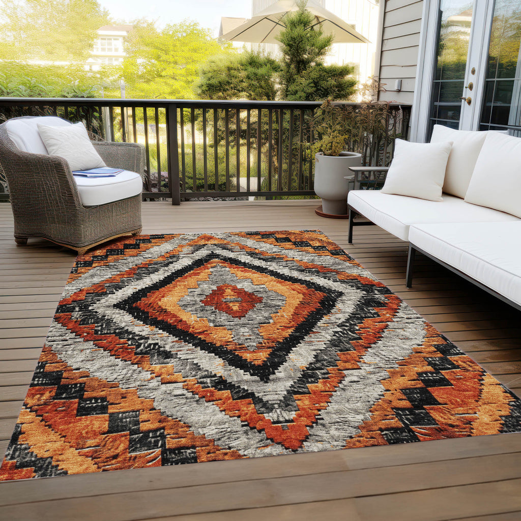 addison chantille acn1890 terracotta rug