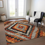 addison chantille acn1890 terracotta rug