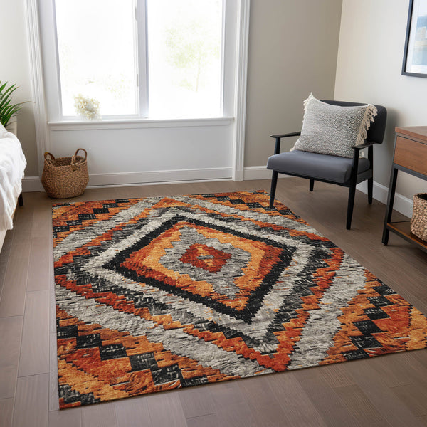 addison chantille acn1890 terracotta rug