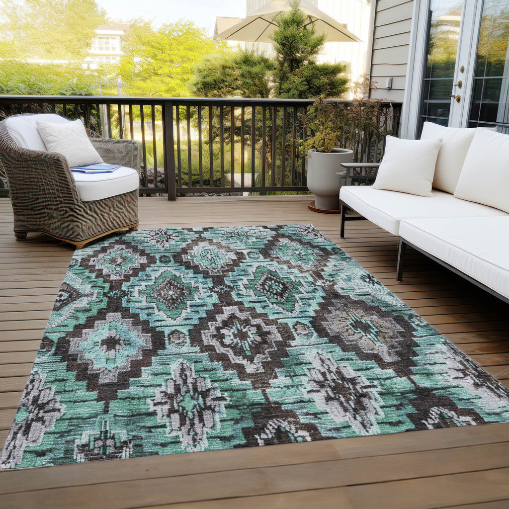 addison chantille acn1891 teal rug