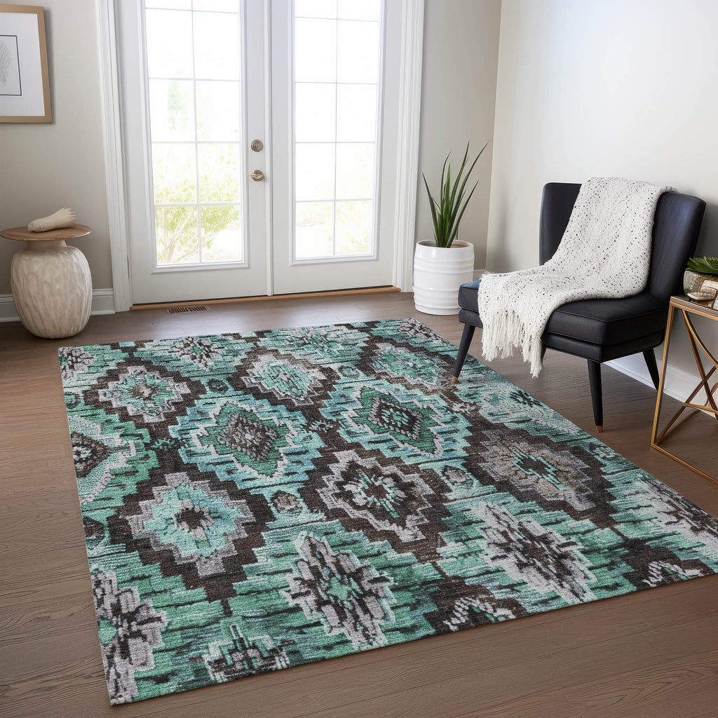 addison chantille acn1891 teal rug