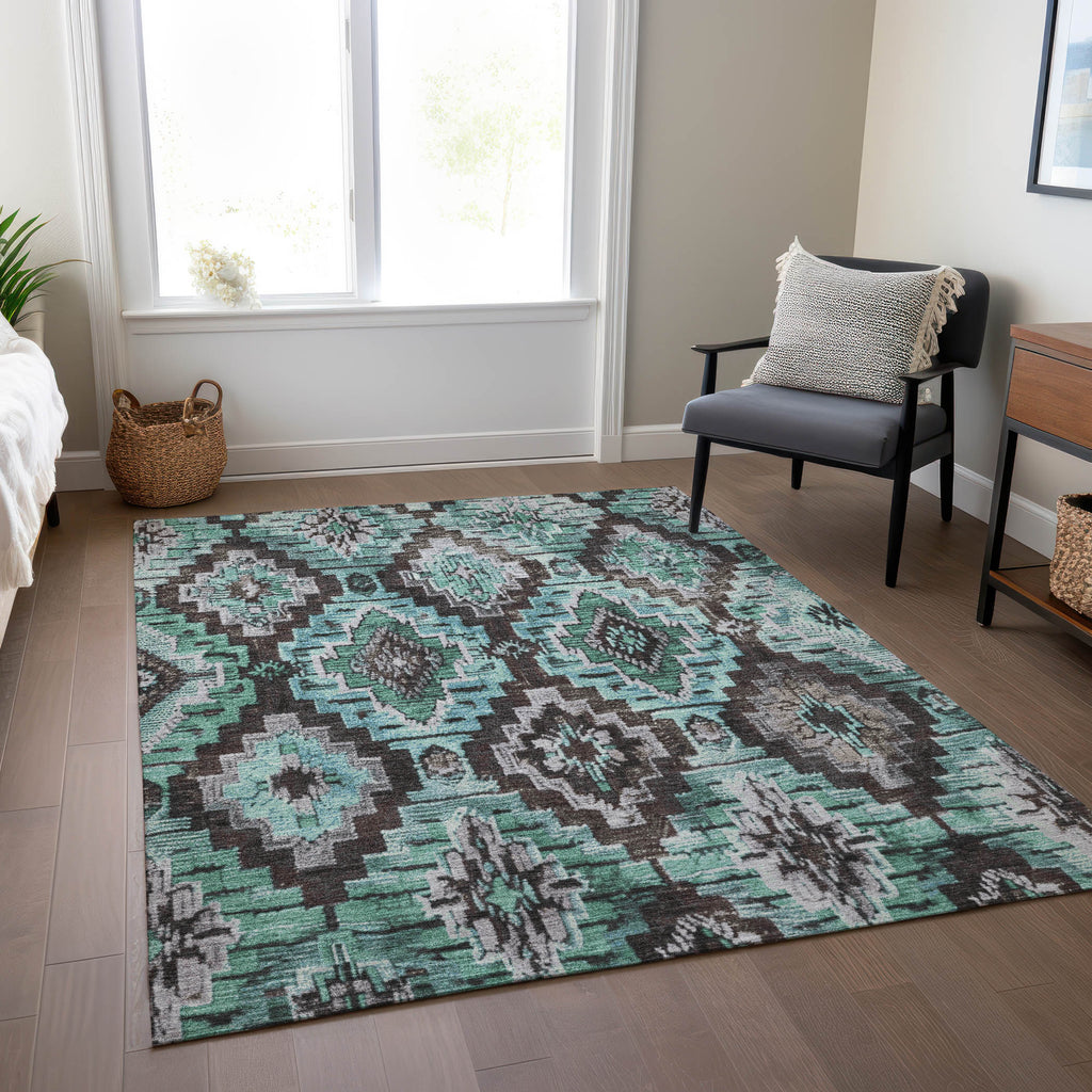 addison chantille acn1891 teal rug