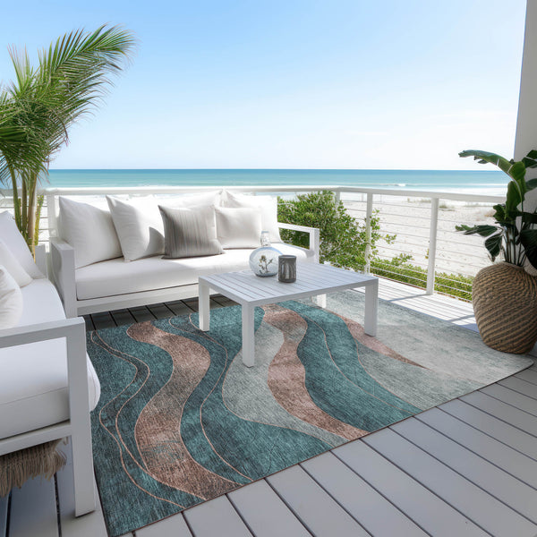 addison chantille acn1892 teal rug