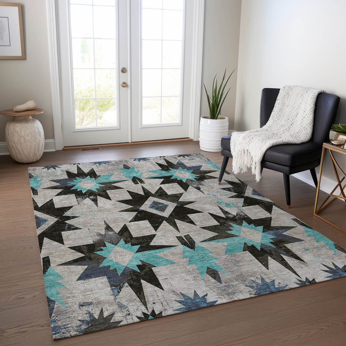 addison chantille acn1893 black rug