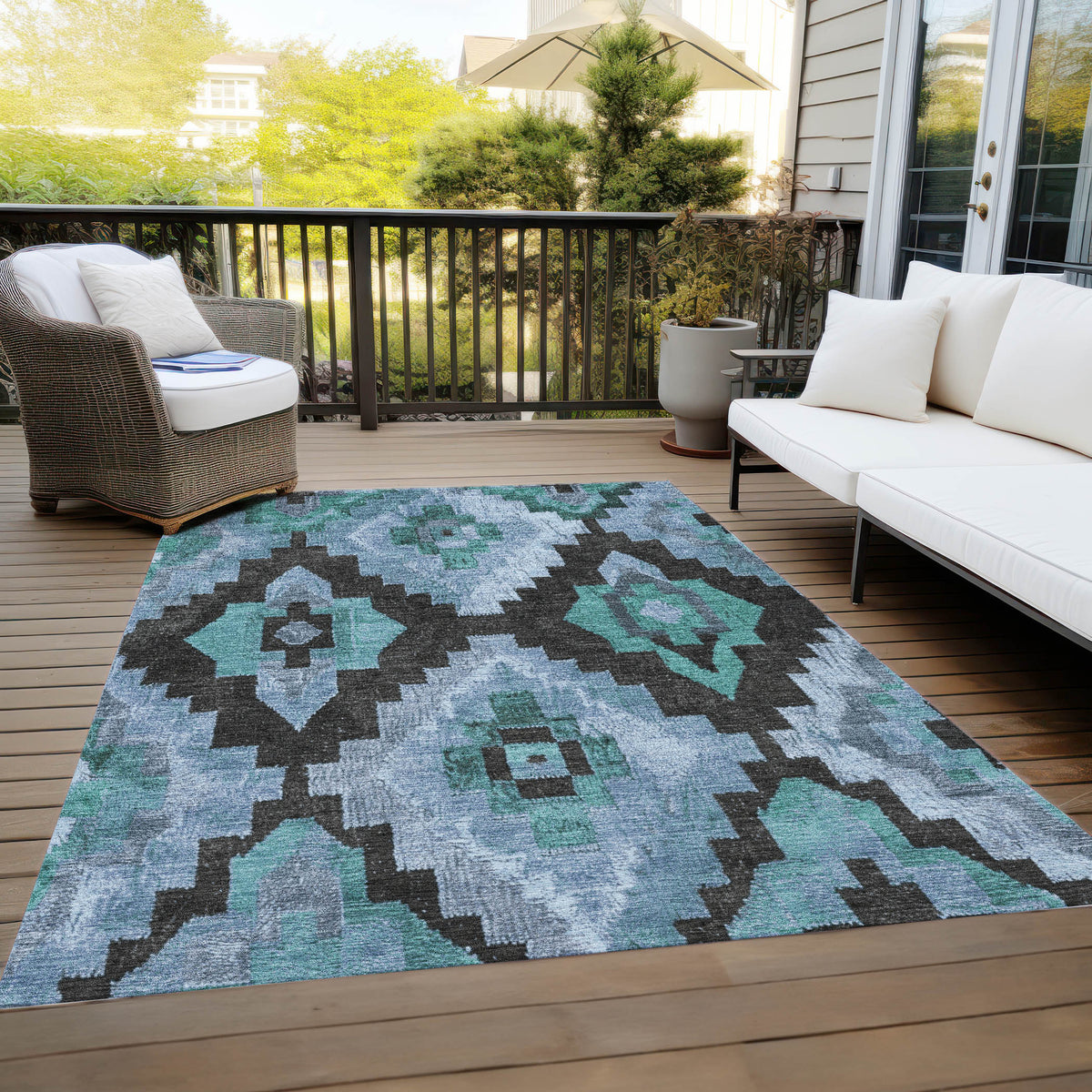 addison chantille acn1894 teal rug