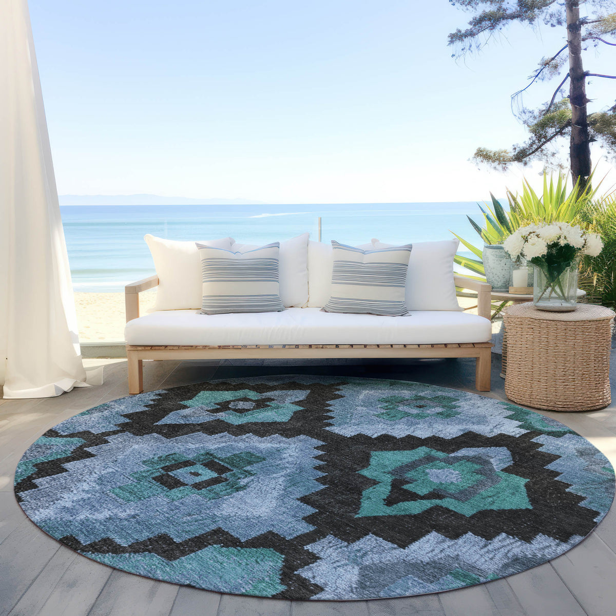 addison chantille acn1894 teal rug