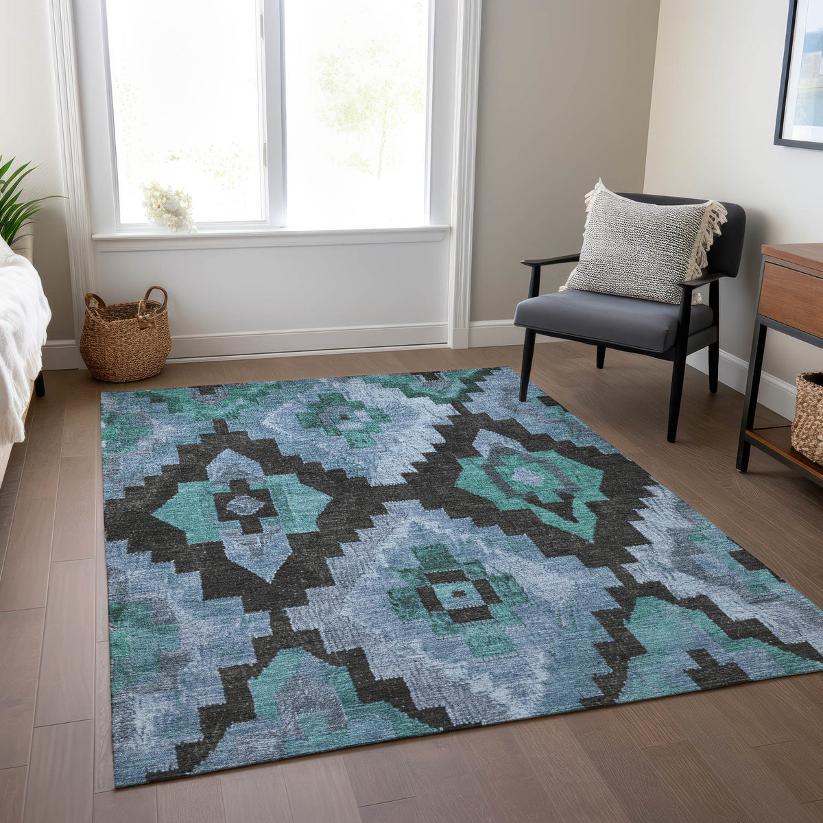 addison chantille acn1894 teal rug