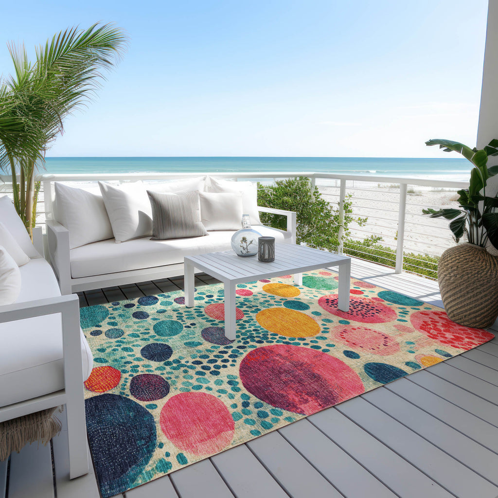 addison chantille acn1895 teal rug
