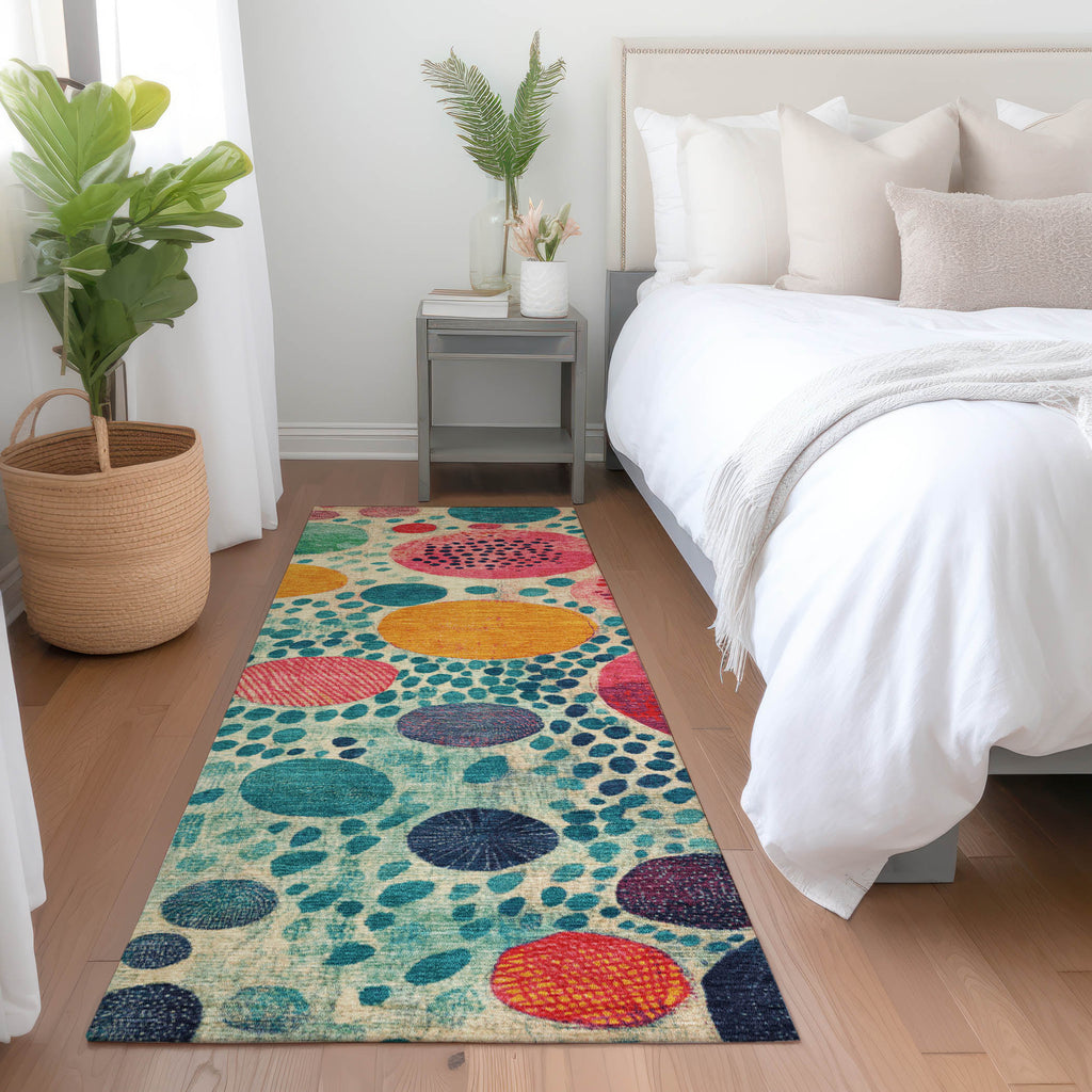 addison chantille acn1895 teal rug