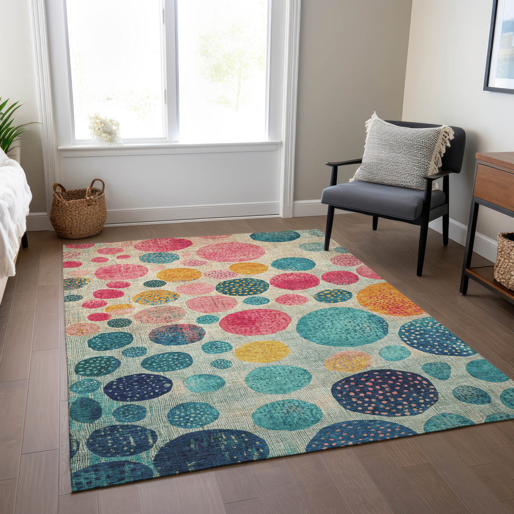 addison chantille acn1899 teal rug