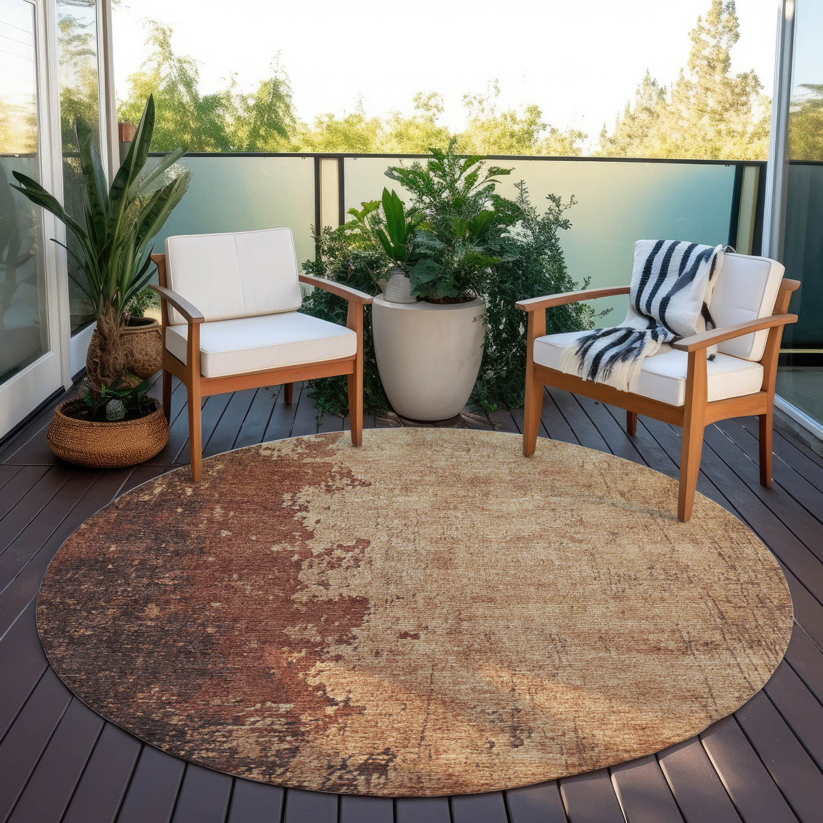 addison chantille acn1904 paprika rug