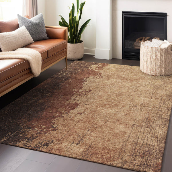 addison chantille acn1904 paprika rug