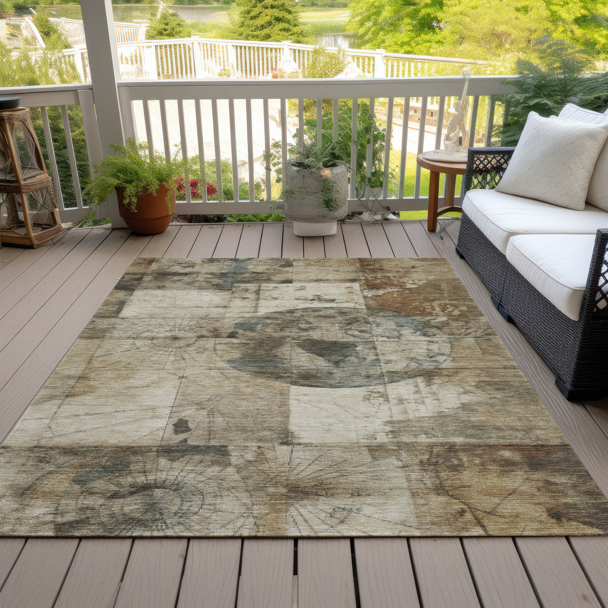 addison chantille acn1905 taupe rug