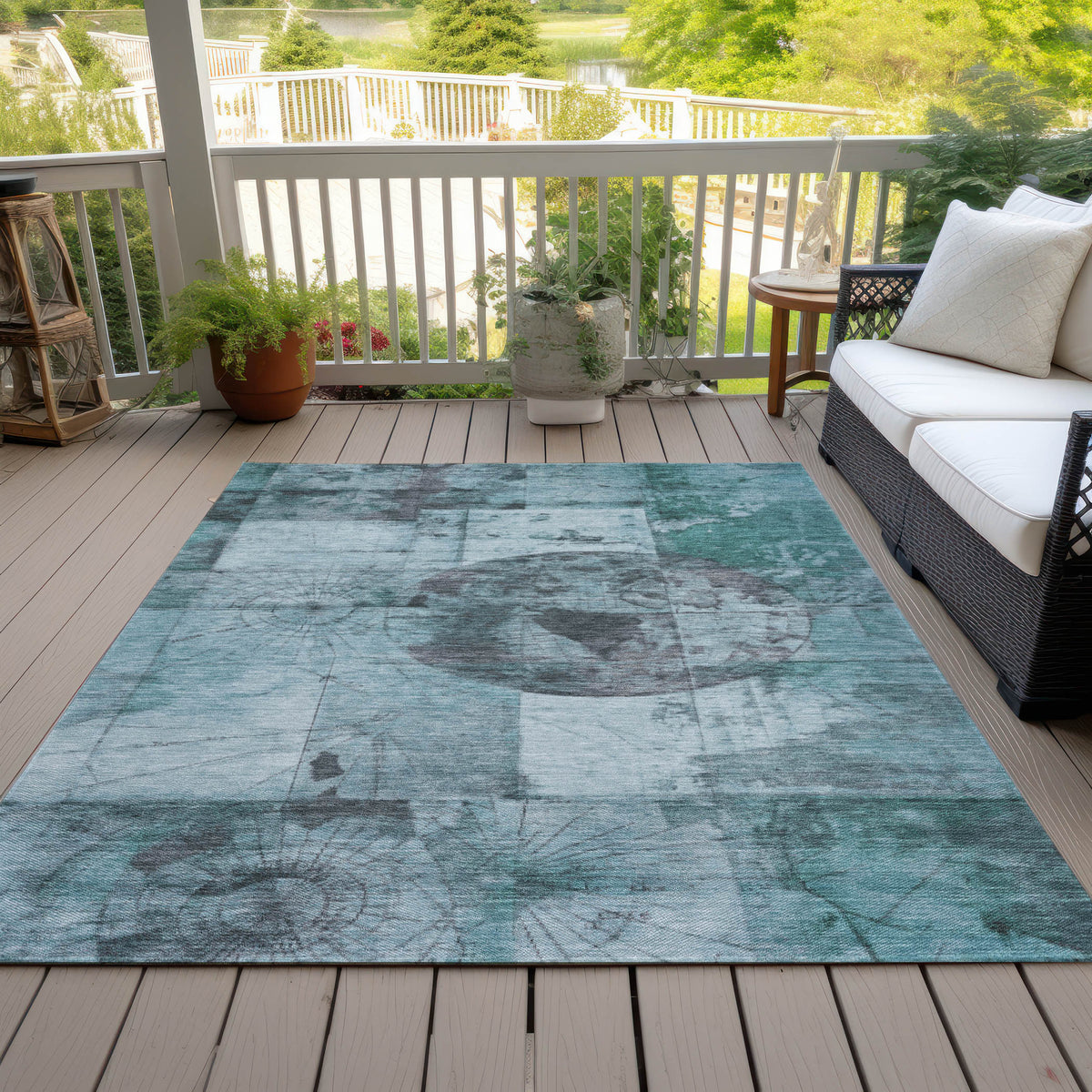 addison chantille acn1905 teal rug