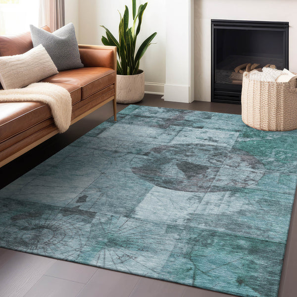 addison chantille acn1905 teal rug