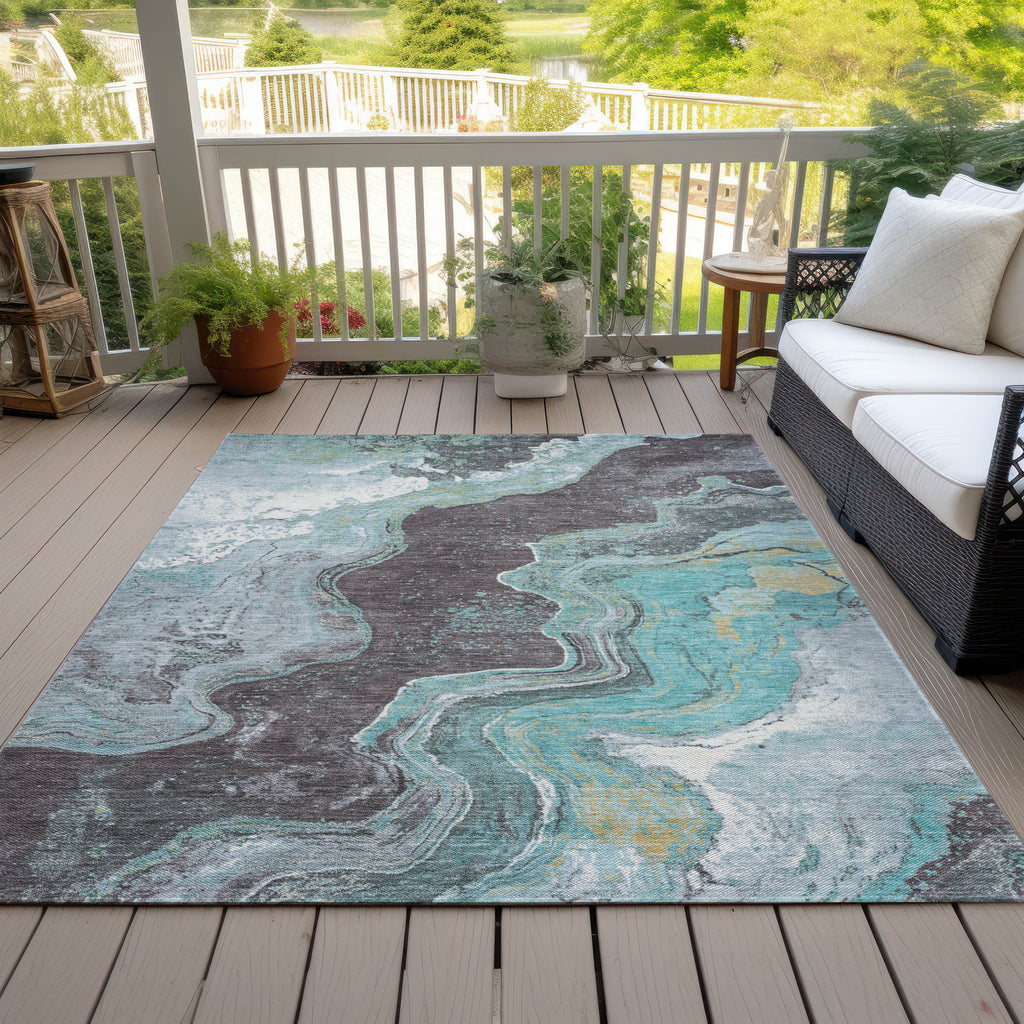addison chantille acn1907 teal rug
