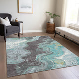 addison chantille acn1907 teal rug