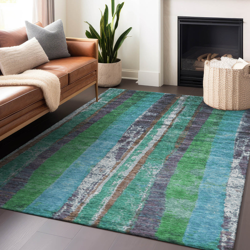 addison chantille acn1910 teal rug