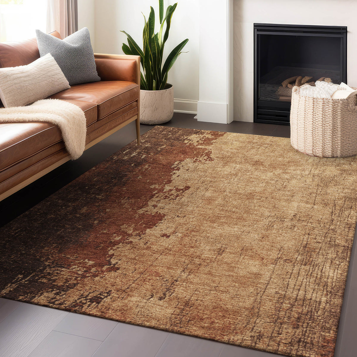 addison chantille acn1912 tan rug