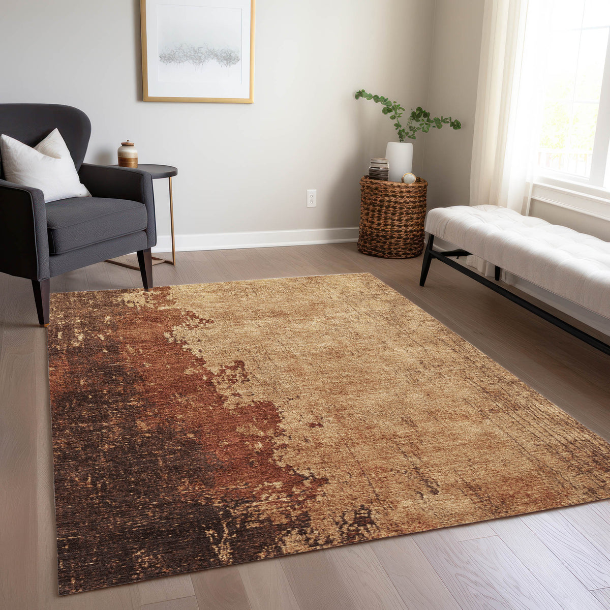 addison chantille acn1912 tan rug