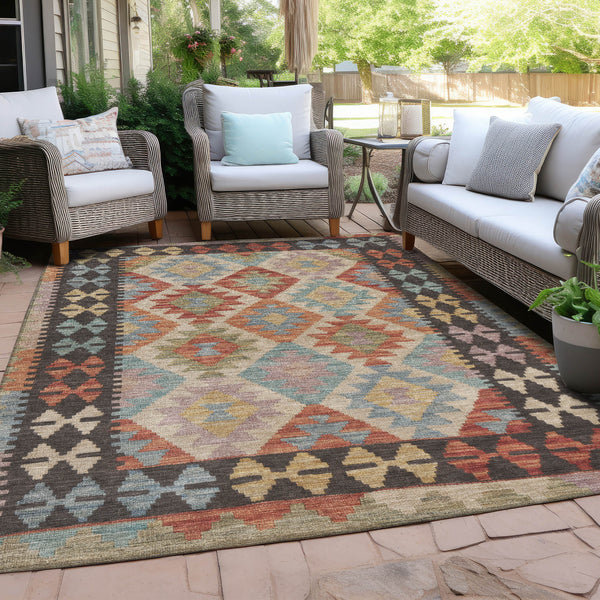 addison chantille acn1915 paprika rug